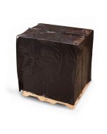 TOTALPACK® 52 x 42 x 72" - 1 Mil Pallet Covers "Small" Black 100 per Roll