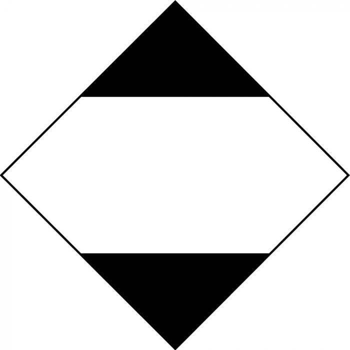 TOTALPACK® 10 3/4 x 10 3/4 totalpack-10-3-4-x-10-3-4-placard-limited-quantity-blank-25-units
