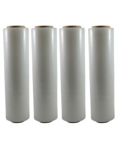 TOTALPACK® 16" x 1000' 65 Gauge, 4 Rolls. Gauge Blown Stretch Clear Film 