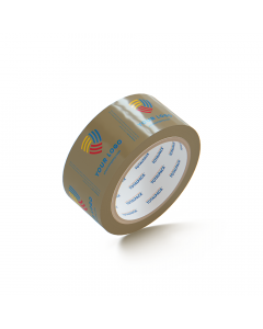 Custom Packing Tape By TOTALPACK® - Tan 2" x 55 Yds. 2.5 Mil, 36 Rolls Per Case