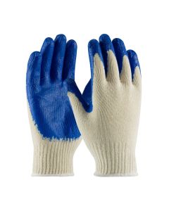 TOTALPACK® Latex Coated Knitted Gloves - X-Large/Grey-Blue, 6 Pairs (DOZ)