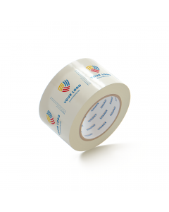 Custom Packing Tape By TOTALPACK® - Clear 3" x 110 yds. 2.0 Mil, 24 Rolls Per Case