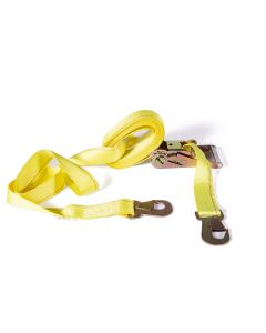 TOTALPACK® Cargo Strap With Ratchet 2" x 35 ft With Flat Snap Hook