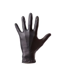 TOTALPACK® Nitrile Disposable Powder-Free Gloves - X-Large/Black, 1000 Units 