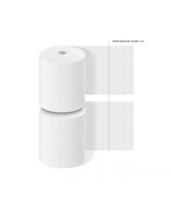 TOTALPACK® 1/2" x 24" x 250' Perforated Every 12", Air Bubble 2 Rolls