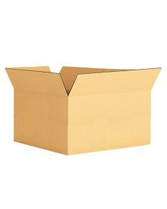 TOTALPACK&reg; 13 1/2 x 13 1/2 x 7 1/2" Single Wall Corrugated "1-4 Gallons" Boxes 25 Units
