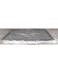 TOTALPACK® 19' x 475' Poly Film Perforated Every 19' - 0.9 Mil Clear (20/Roll)