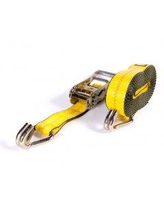 TOTALPACK® CARGO STRAP WITH RATCHET 2" x 35 FT WITH WIRE HOOK (10,000 Lbs. Break Strenght)