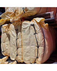 TOTALPACK® 48 x 60", Military-Strength Waterproof Tight Weave Polypropylene Sandbags, Yellow, 25 Units