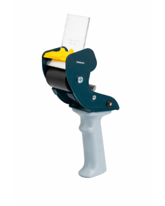 TOTALPACK® 2" Industrial Carton Sealing Tape Dispenser, Includes 1 Roll of Tape 2" x 110 yds Clear