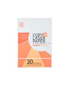 TOTALPACK&reg; 92 Bright Multipurpose Letter Copy Paper - 8.5 x 11 Inches (5000 Sheets)