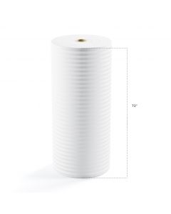 TOTALPACK® 1/8" x 72" x 550' (No Perforation) Air Foam Rolls, 1 Roll