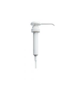 White Dispenser Pumps for Soap and Lotion, 1 Unit